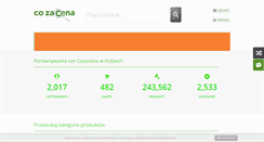 Desktop Screenshot of cozacena.pl